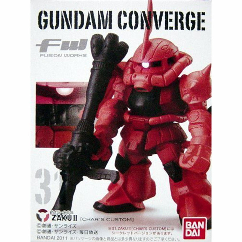 Gundam Converge Fusion Works Char's Zaku II Mini Figure