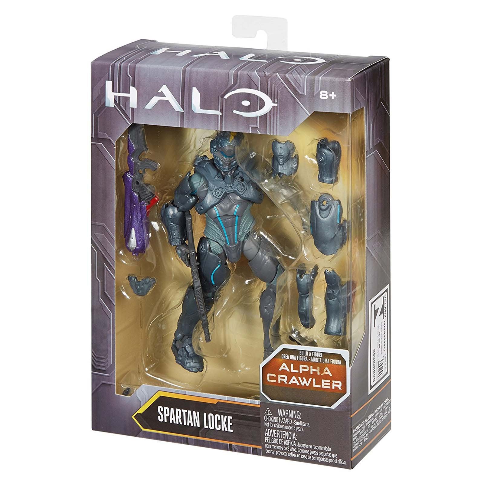 Halo Alpha Crawler Spartan Locke 6 Inch Action Figure | Radar Toys