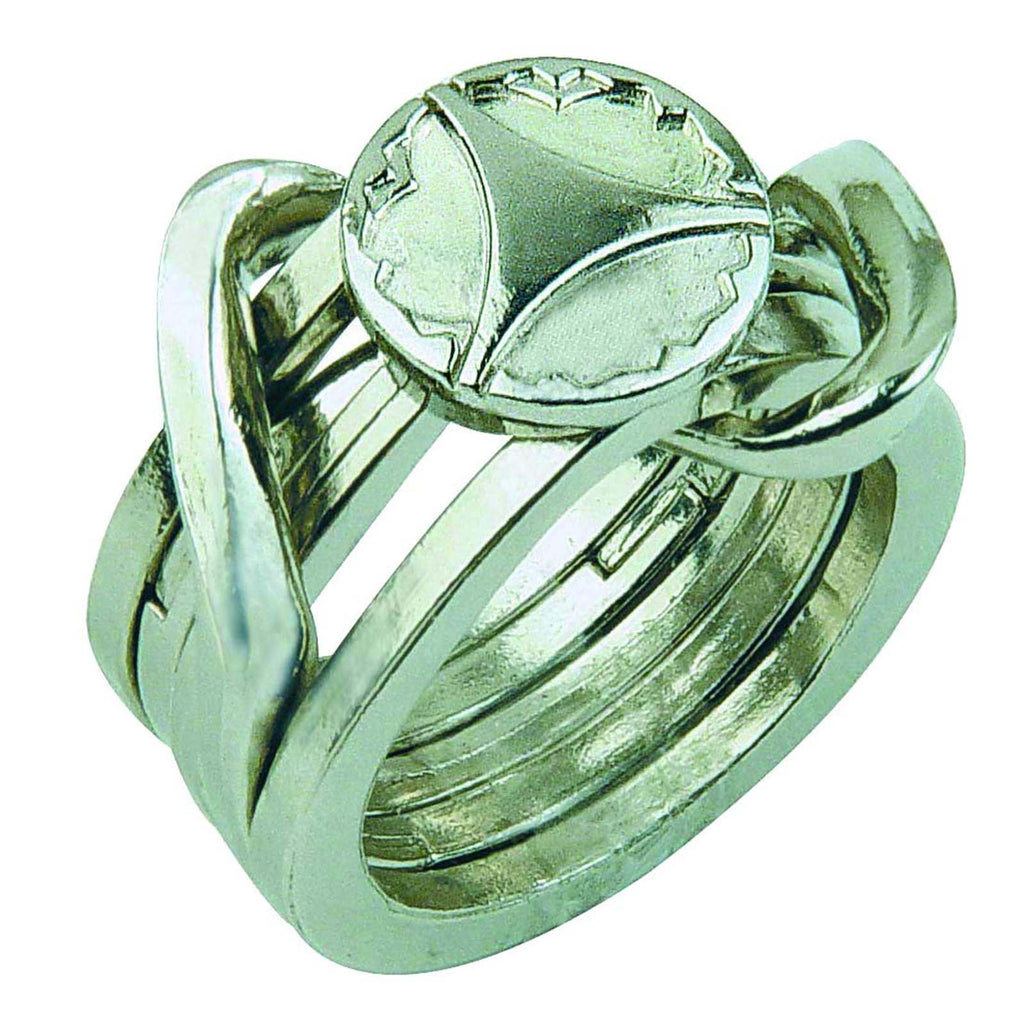 Hanayama Level 5 Ring II Cast Puzzle