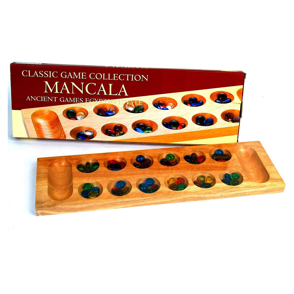 Hansen Classic Wood Mancala Game Set - Radar Toys