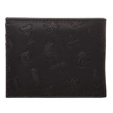 Harry Potter Embossed Symbols Bi-Fold Wallet - Radar Toys