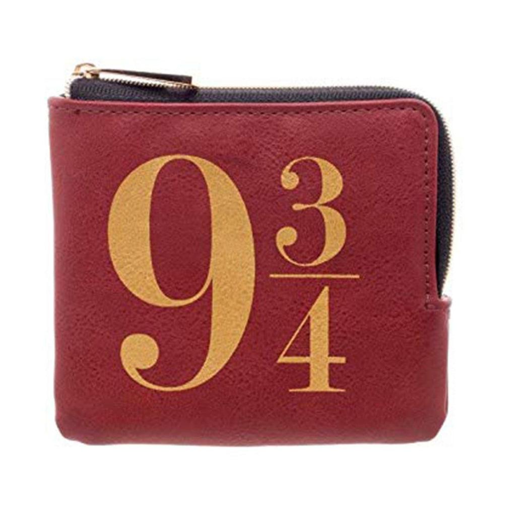 Harry Potter 9 3/4 And Hogwarts Crest Women's L-Zip Wallet