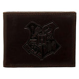 Harry Potter Hogwarts Genuine Leather Bi-Fold Wallet - Radar Toys