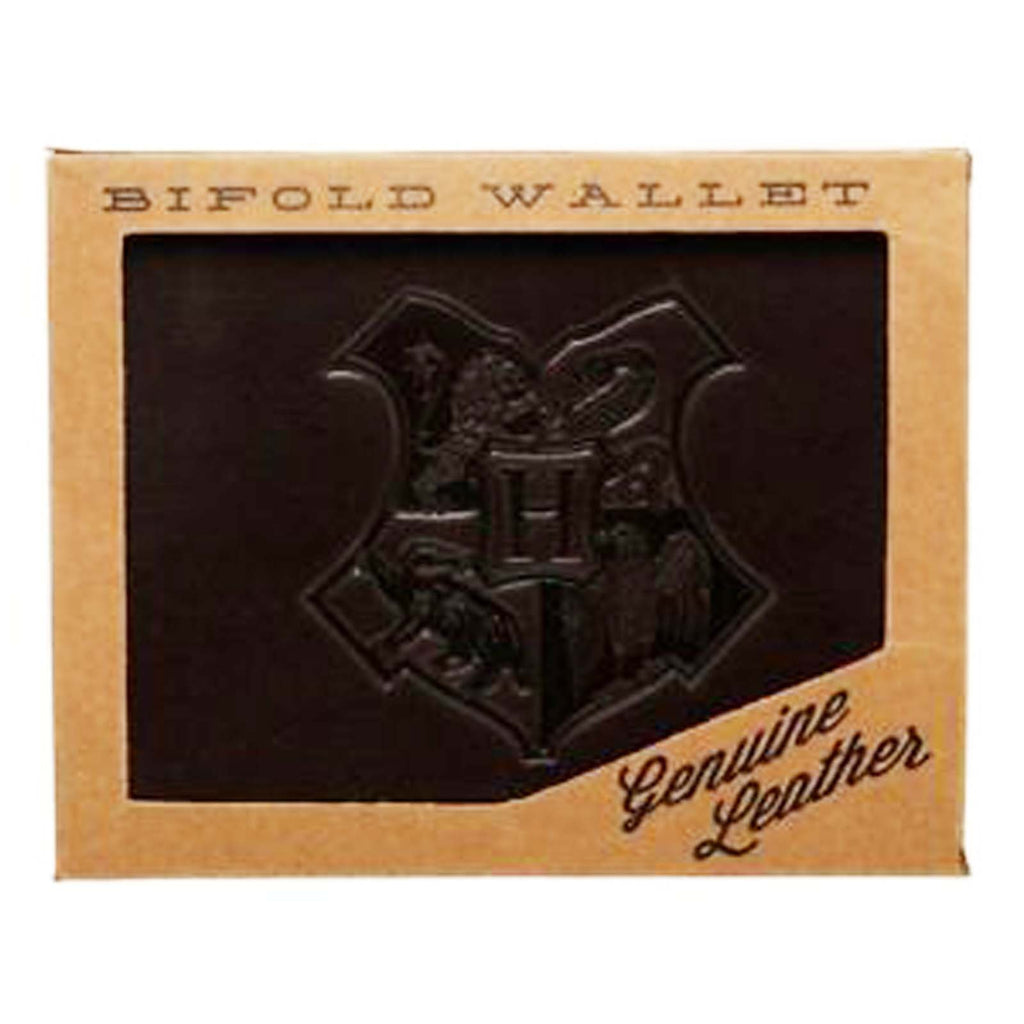 Harry Potter Hogwarts Genuine Leather Bi-Fold Wallet