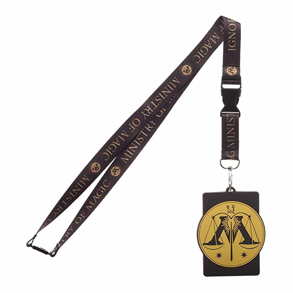 Harry Potter Ministry Of Magic Breakaway Lanyard ID Badge Holder