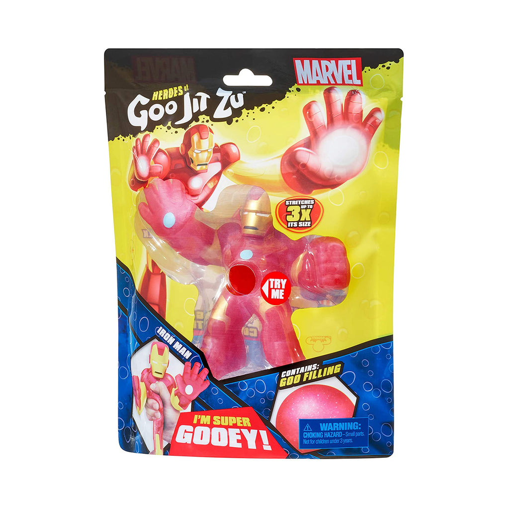 Heroes Of Goo Jit Zu Marvel Iron Man Stretch Figure