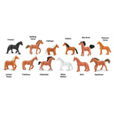 Horses Toob Mini Figures Safari Ltd - Radar Toys