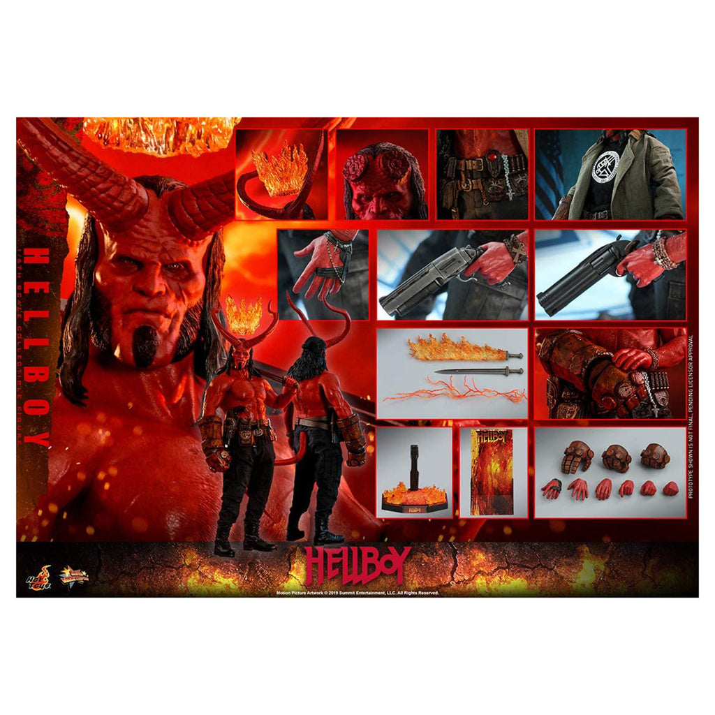 Hot Toys Hellboy Movie Masterpiece Hellboy Action Figure