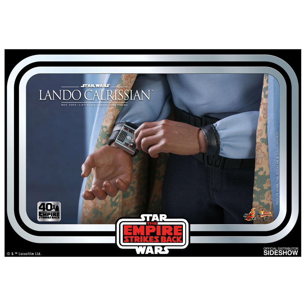 Hot Toys Star Wars Empire Strikes Back 40th Anniversary Lando Calrissian 1:6 Scale Action Figure - Radar Toys