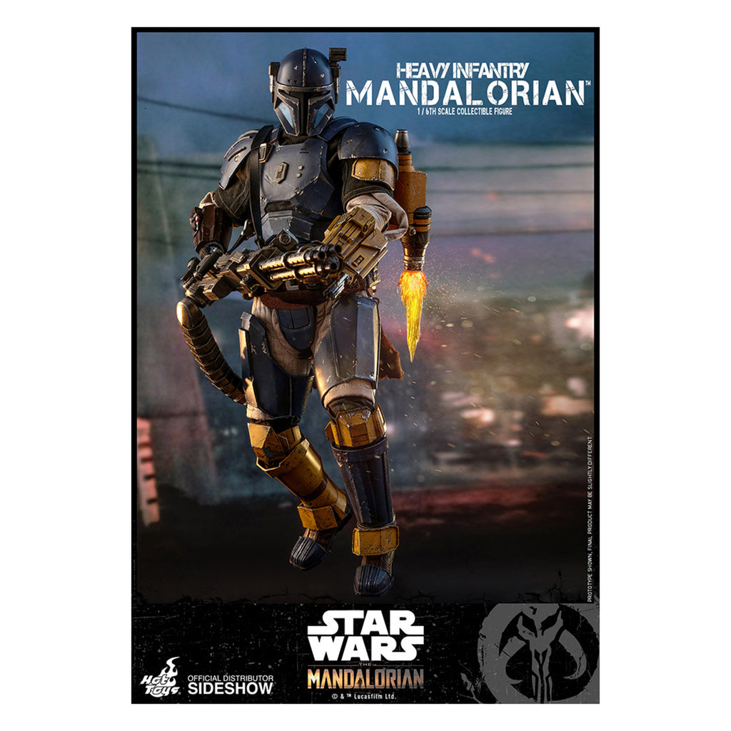 Hot Toys Star Wars Heavy Infantry Mandalorian Action Figure