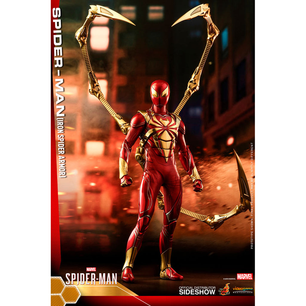 Hot Toys Video Game Masterpiece Spider-Man Iron Spider Armor Figure