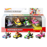 Hot Wheels Mario Kart 4 Pack Dry Bones Donkey Kong Set - Radar Toys