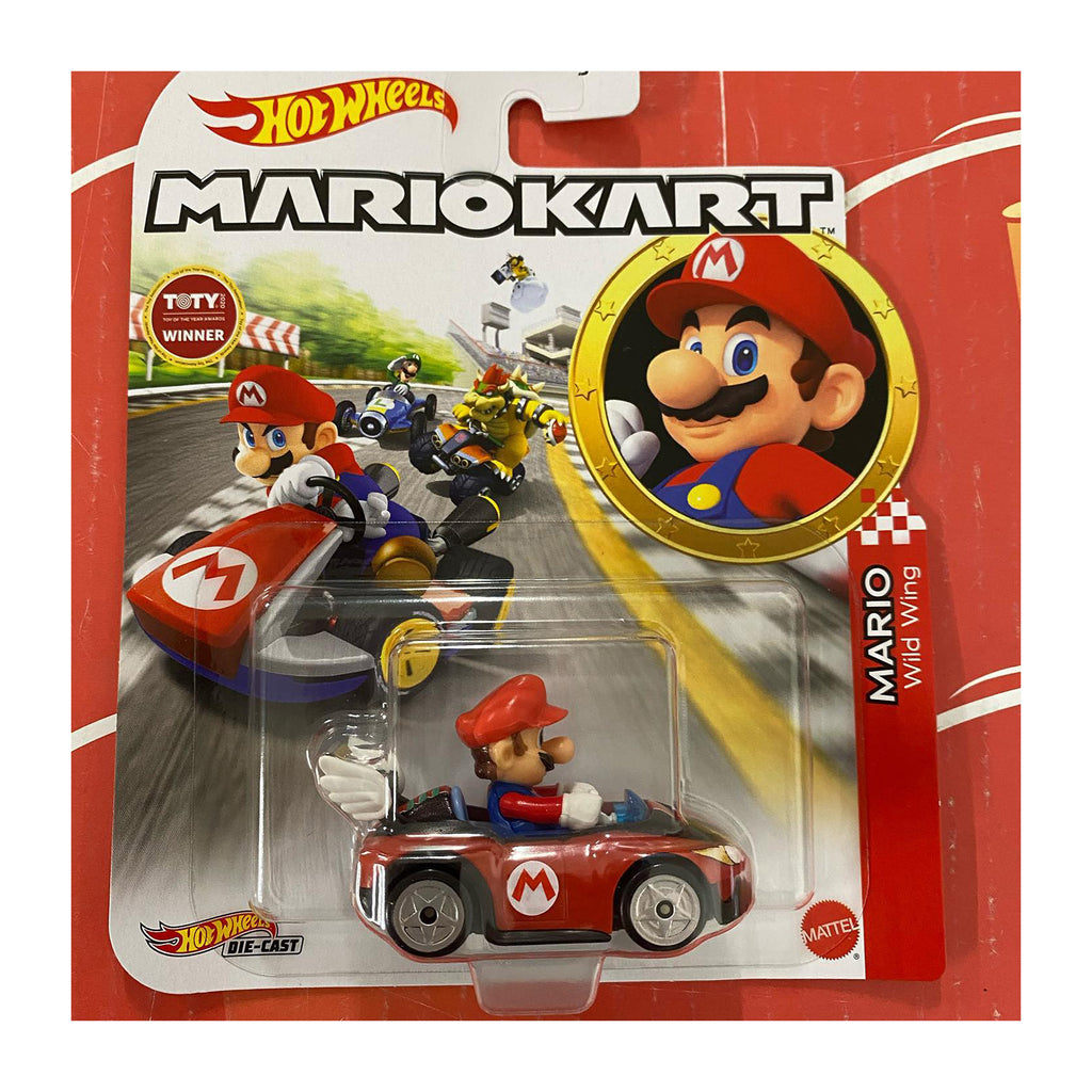 Hot Wheels Mario Kart Mario Wild Wing Kart - Radar Toys