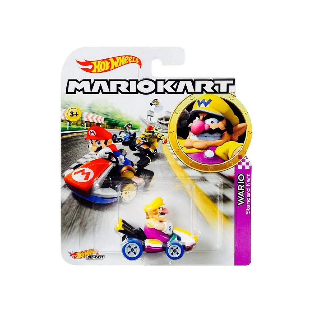 Hot Wheels Mario Kart Wario Standard Kart