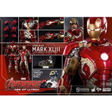 Hot Toys Avengers Ultron Iron Man Mark XLIII 6th Scale Collectible Figure - Radar Toys