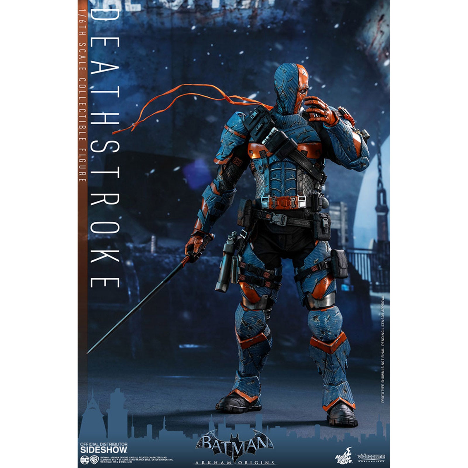 Hot Toys Batman Arkham Origins Deathstroke Sixth Scale Action