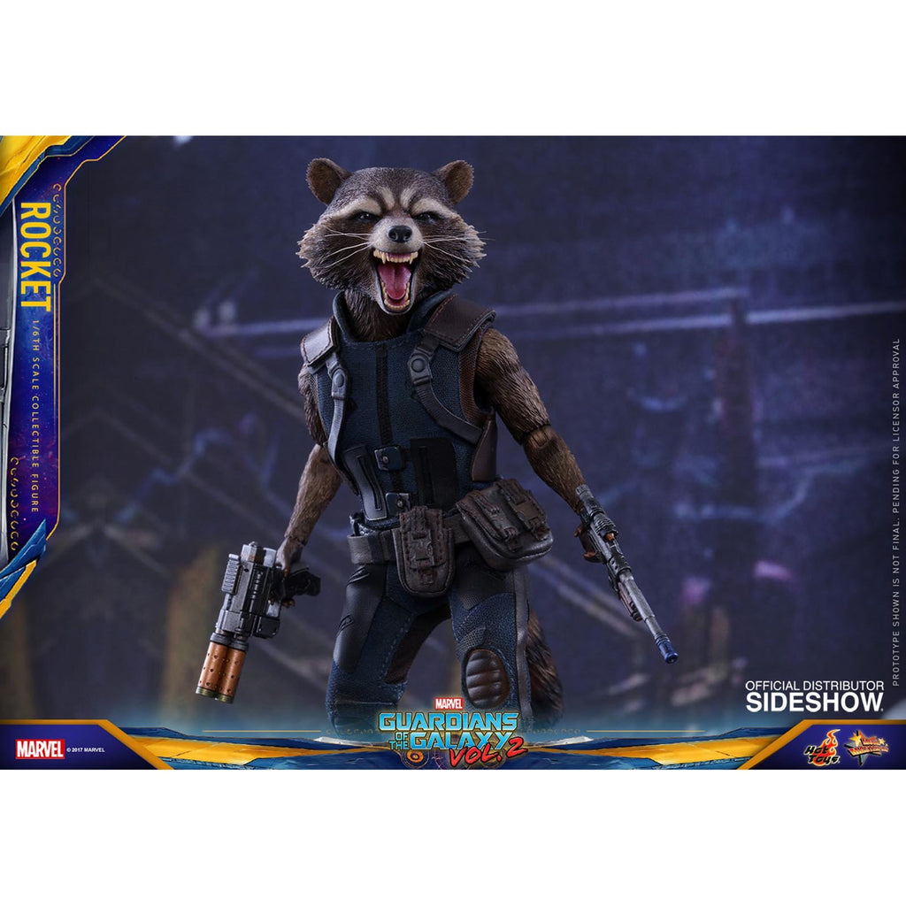 Hot Toys Guardians Of The Galaxy Vol 2 Rocket Raccoon Action Figure