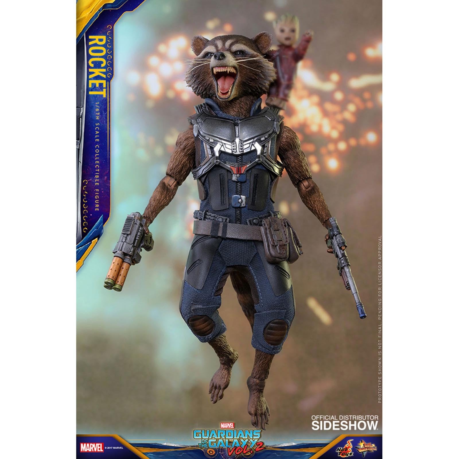 Hot Toys Guardians Of The Galaxy Vol 2 Rocket Raccoon | Radar Toys