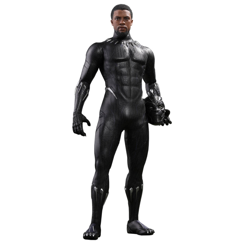 Hot Toys Movie Masterpiece Black Panther Special LED Sixth Scale Figure