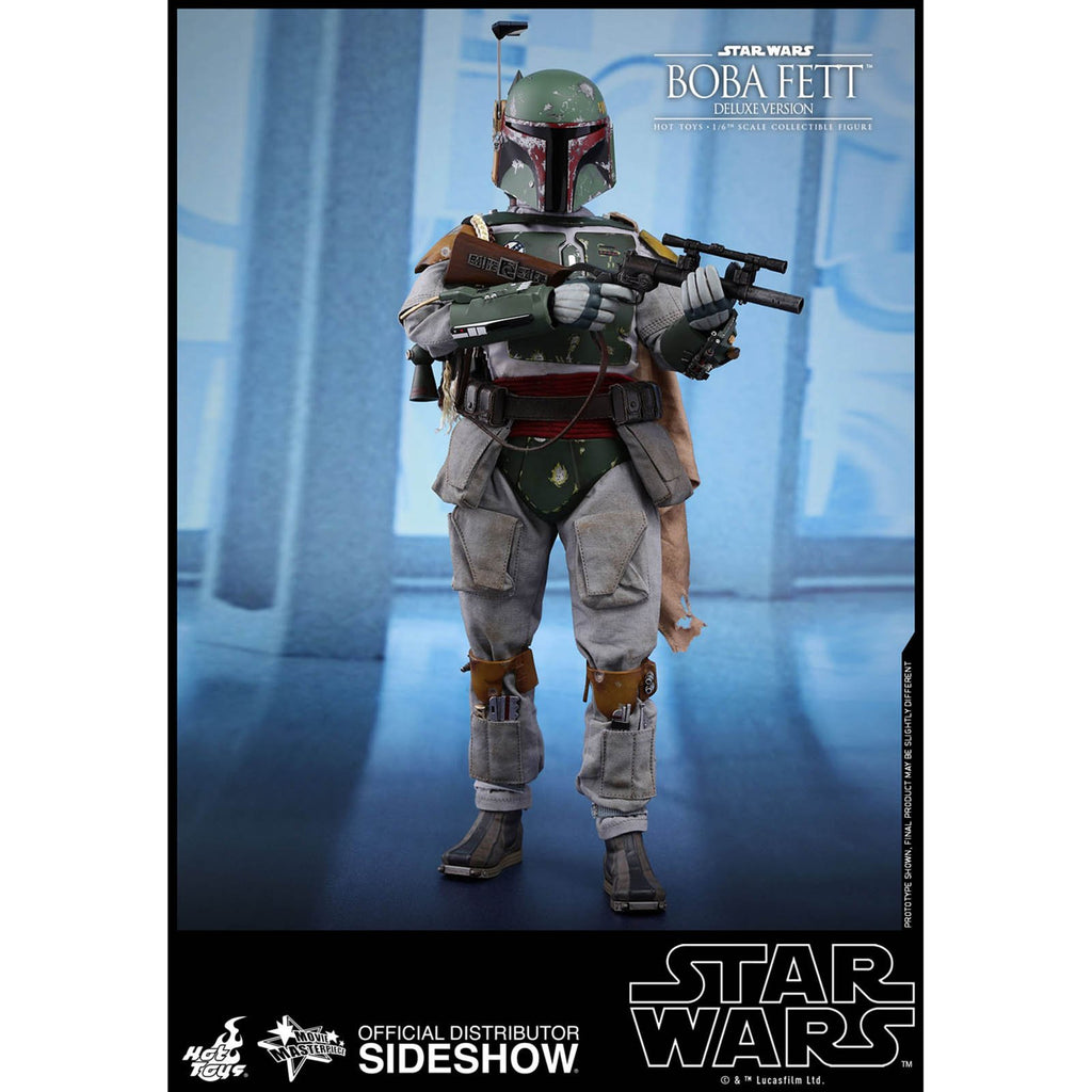 Hot Toys Star Wars Masterpiece Boba Fett Deluxe 12 Inch Figure
