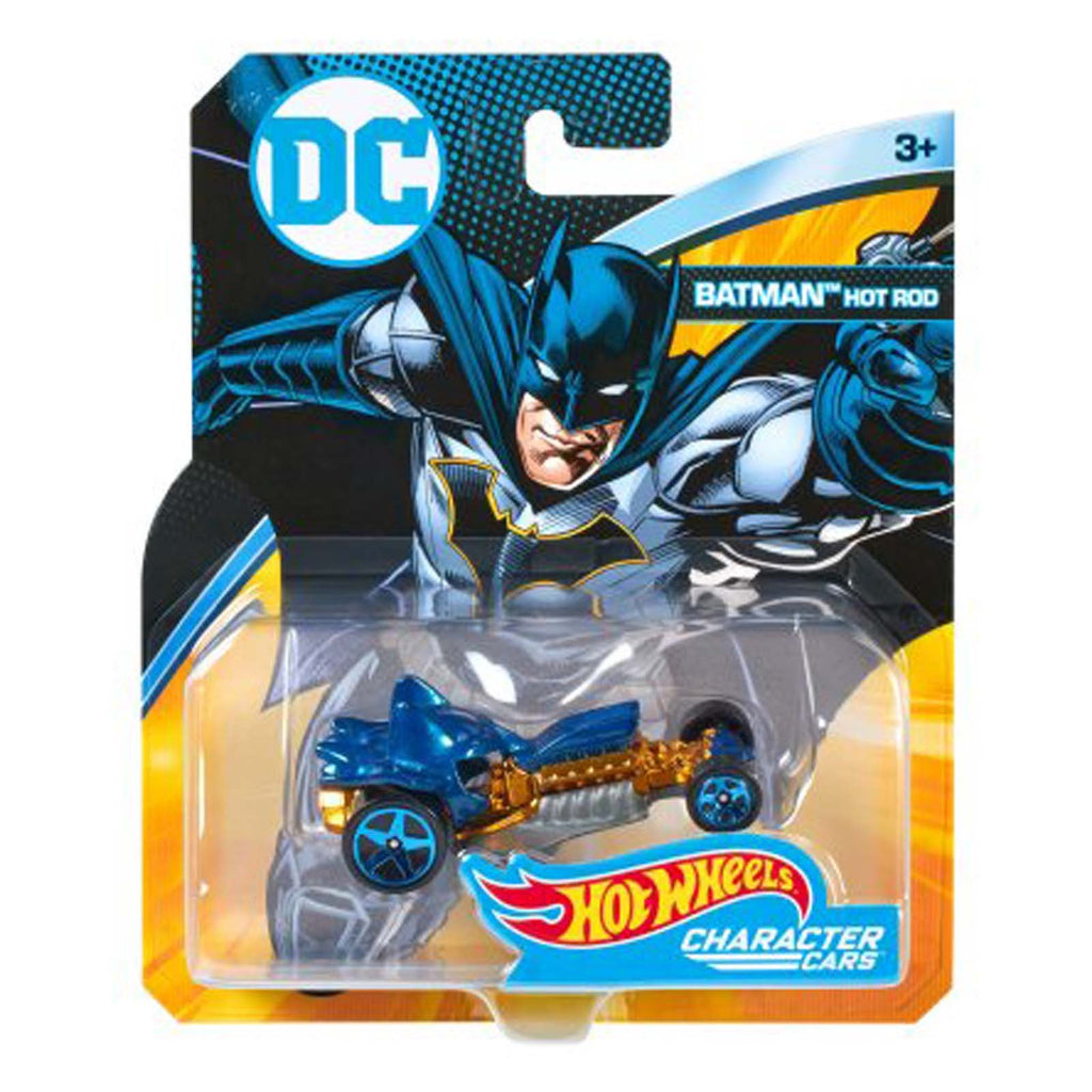 Hot Wheels DC Comics Character Cars Batman Hot Rod Vehicle - Radar Toys
