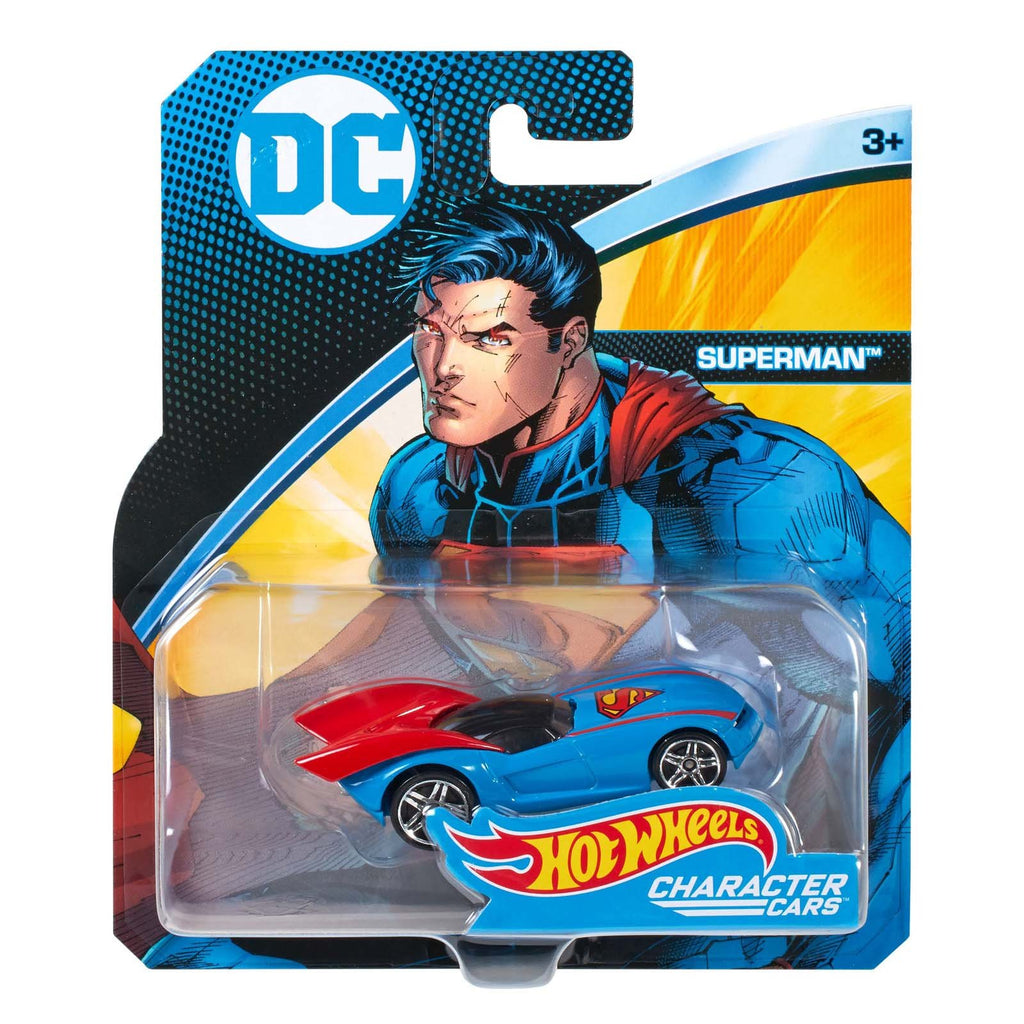 Hot Wheels DC Comics Character Cars Superman Vehicle