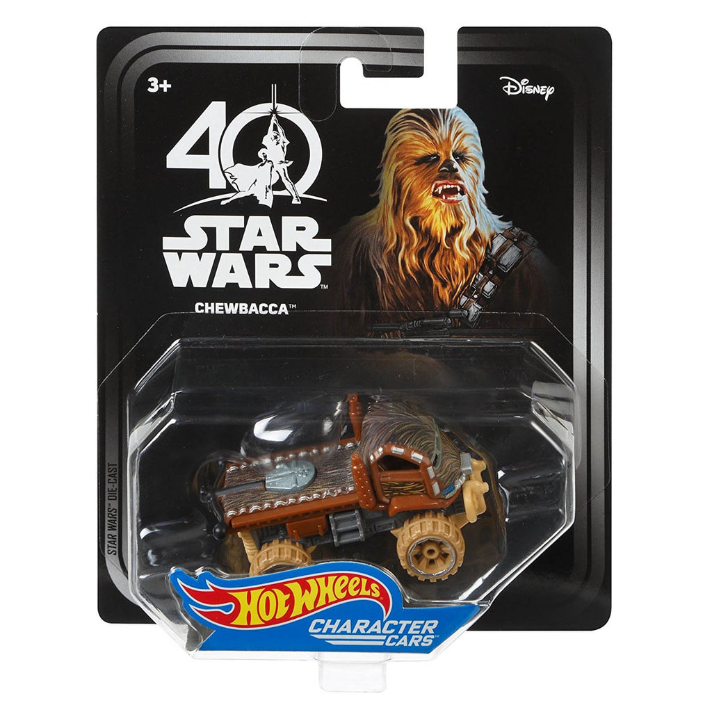 Hot Wheels Star Wars 40th Chewbacca Character Car