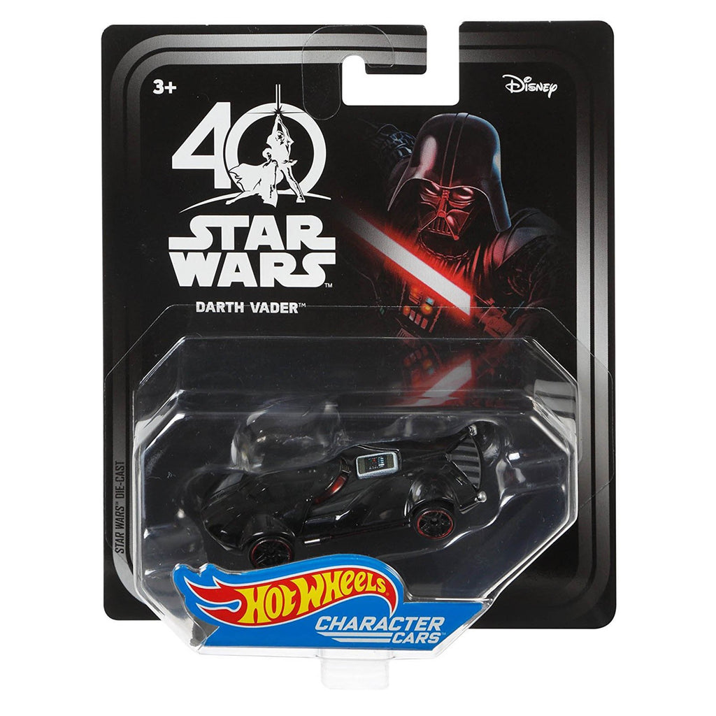 Hot Wheels Star Wars 40th Darth Vader Character Car