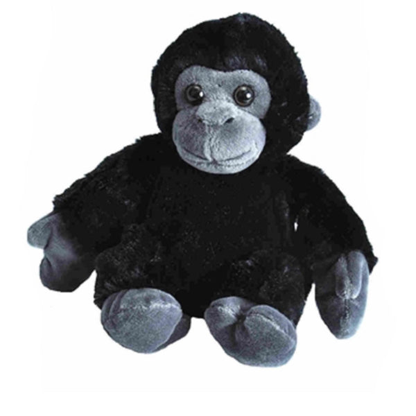 Hug'ems Mini Gorilla 7 Inch Animal Plush Figure | Radar Toys