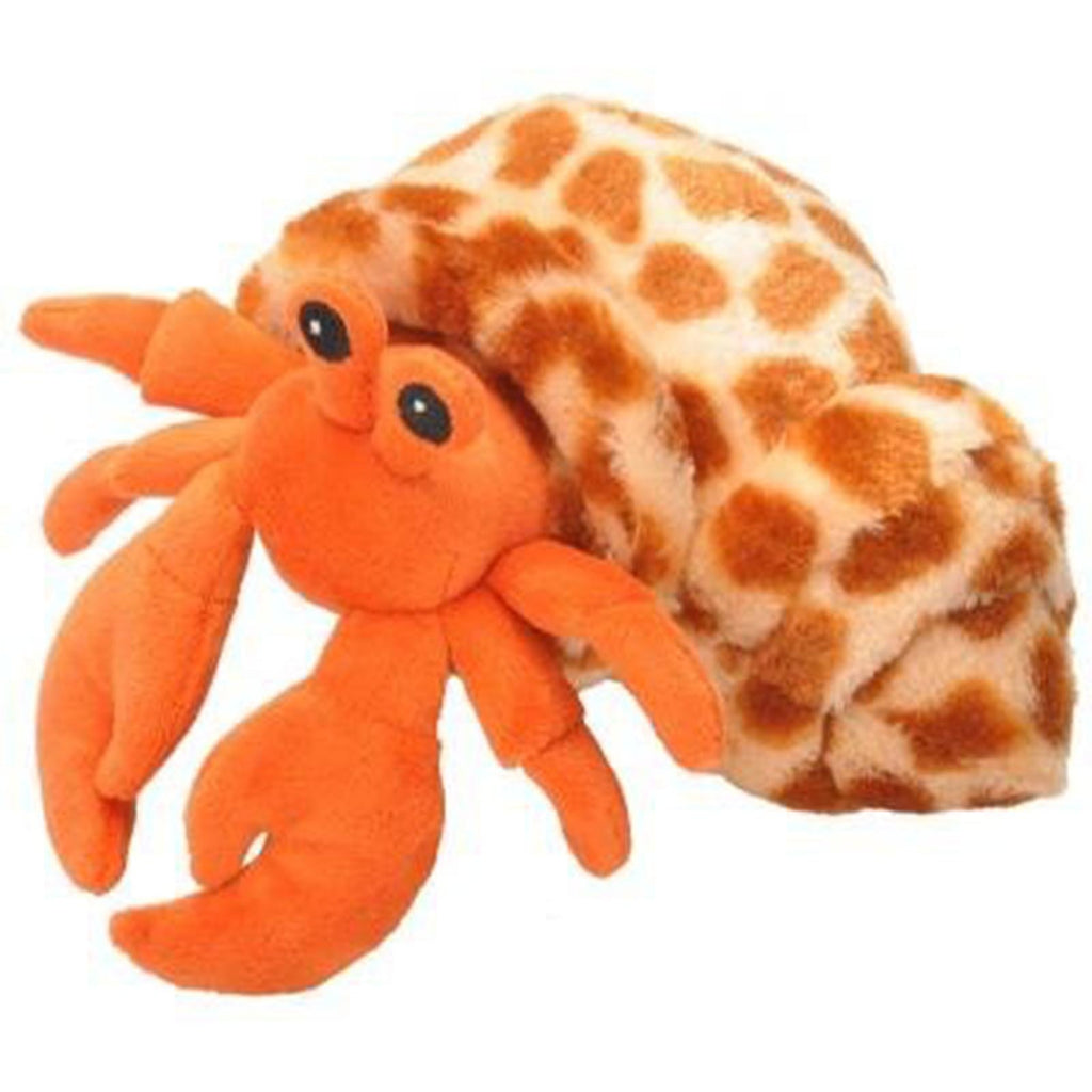 Hug'ems Mini Hermit Crab 7 Inch Animal Plush Figure - Radar Toys