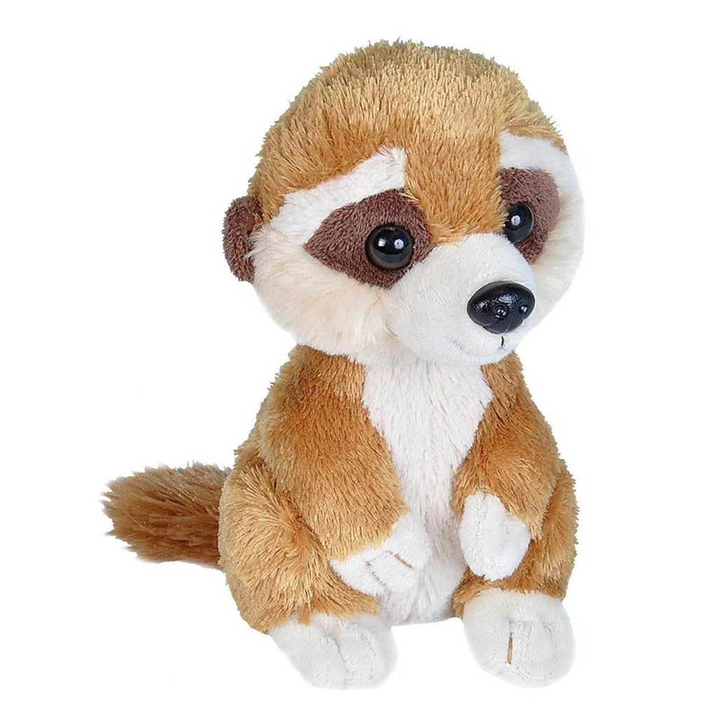 Hug'ems Mini Meerkat 6 Inch Animal Plush Figure