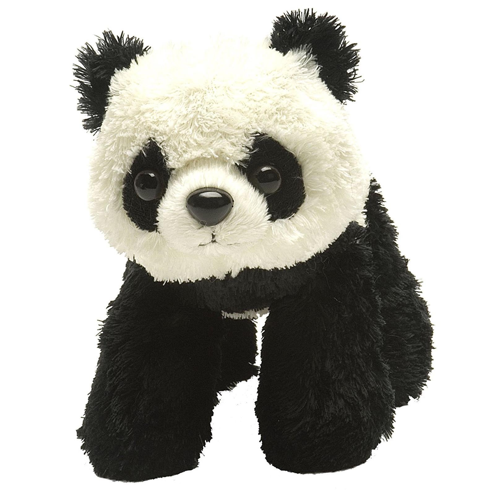 Hug'ems Mini Panda 7 Inch Animal Plush Figure | Radar Toys