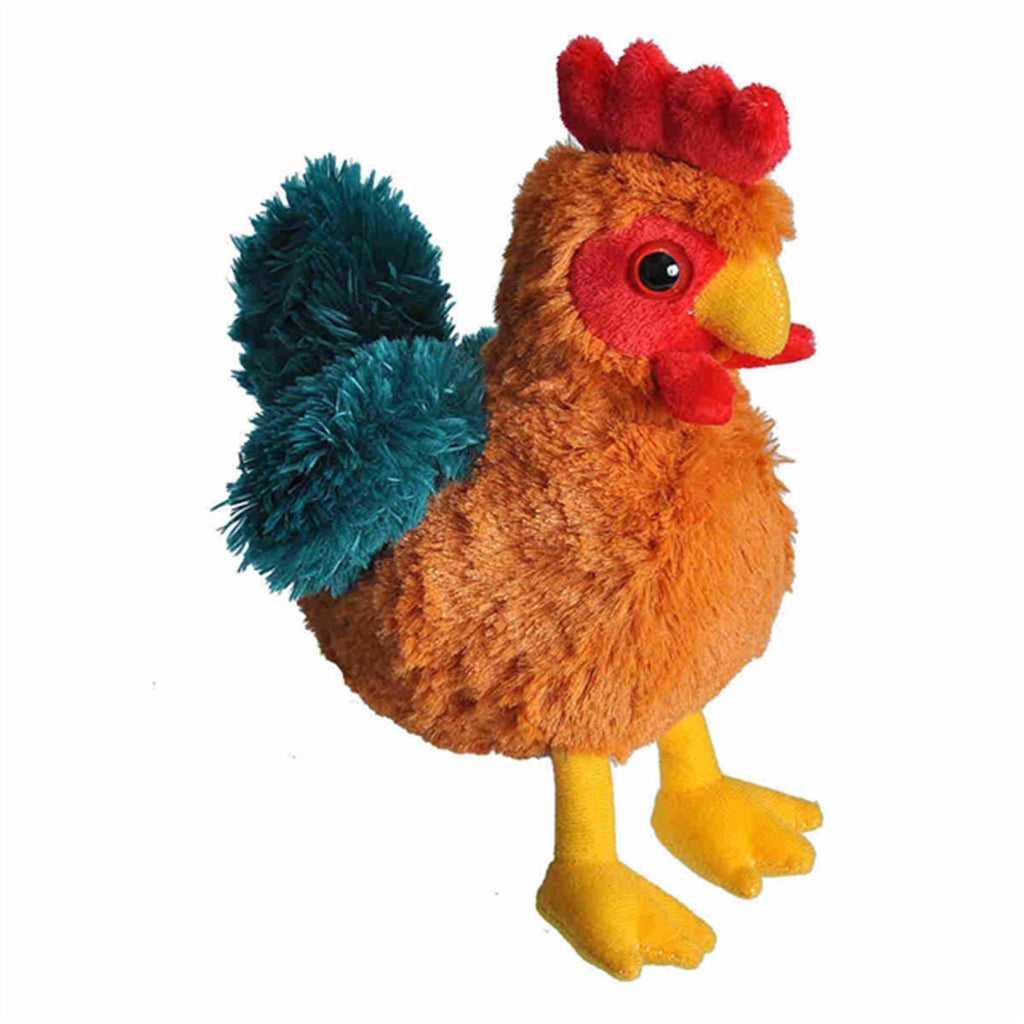 Hug'ems Mini Rooster 7 Inch Animal Plush Figure