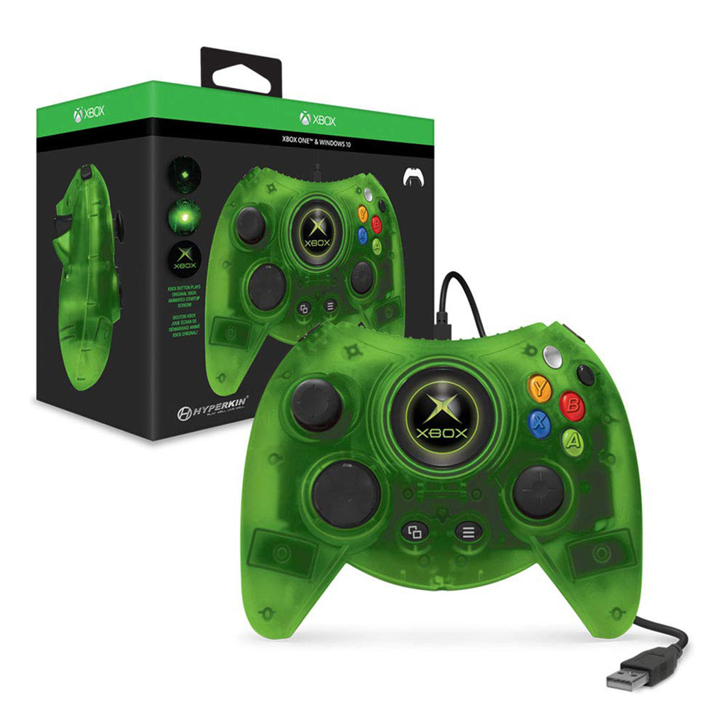 Hyperkin Duke Wired Controller for Xbox One Green Edition
