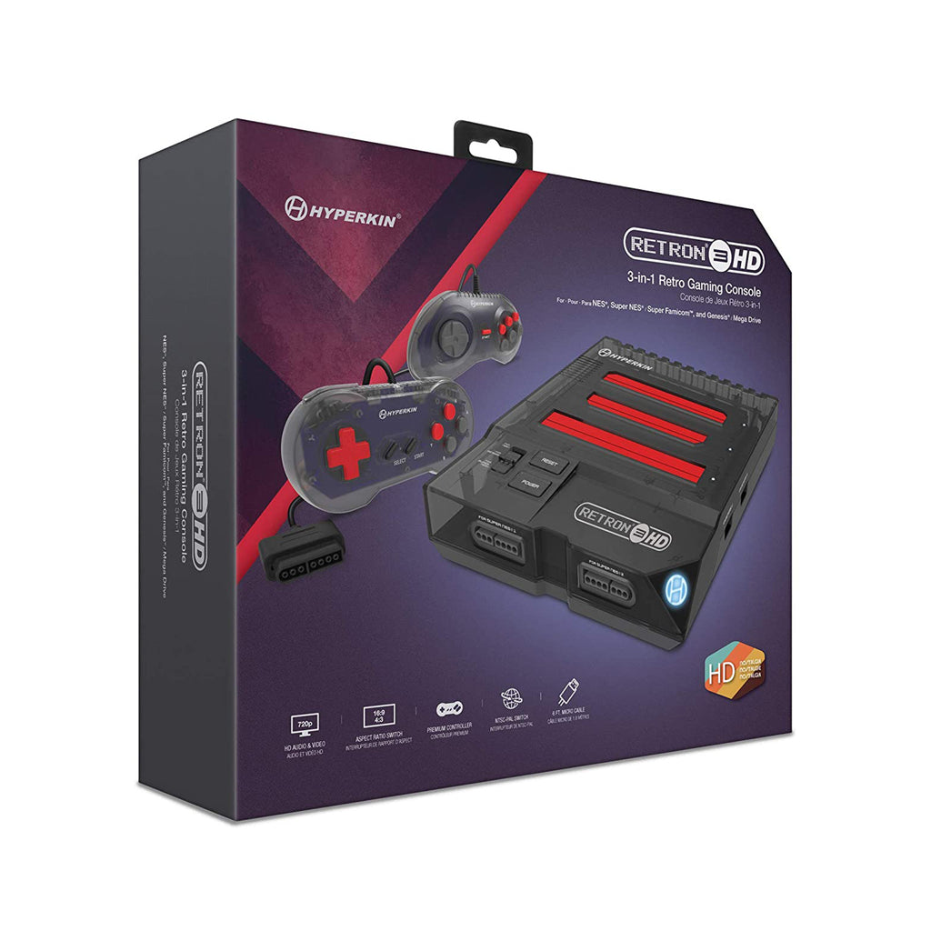 Hyperkin Retron 3 HD Black Gaming Console Space Black