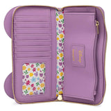 Loungefly Disney Minnie Mouse Holding Flowers Zip Around Wallet - Radar Toys