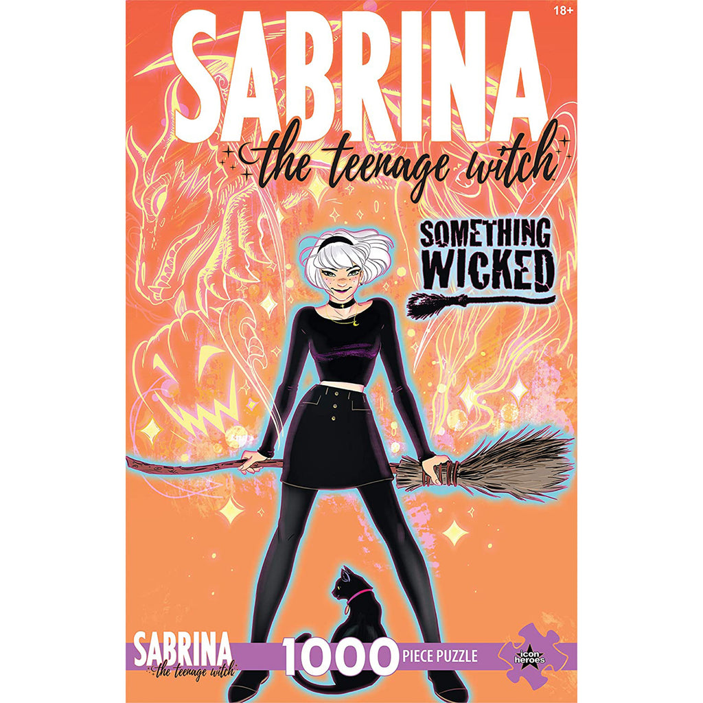 Icon Heroes Sabrina The Teenage Witch Wicked 1000 Piece Puzzle - Radar Toys