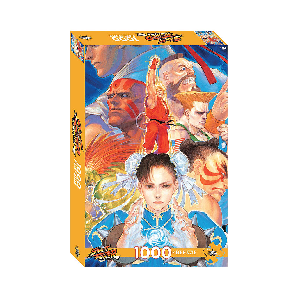 Icon Heroes Street Fighter Series 1 1000 Piece Puzzle