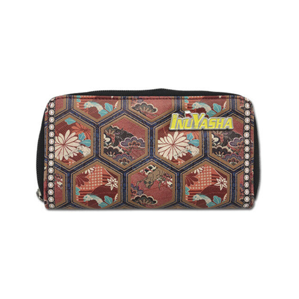 Inuyasha And Kagome Zip Around Wallet
