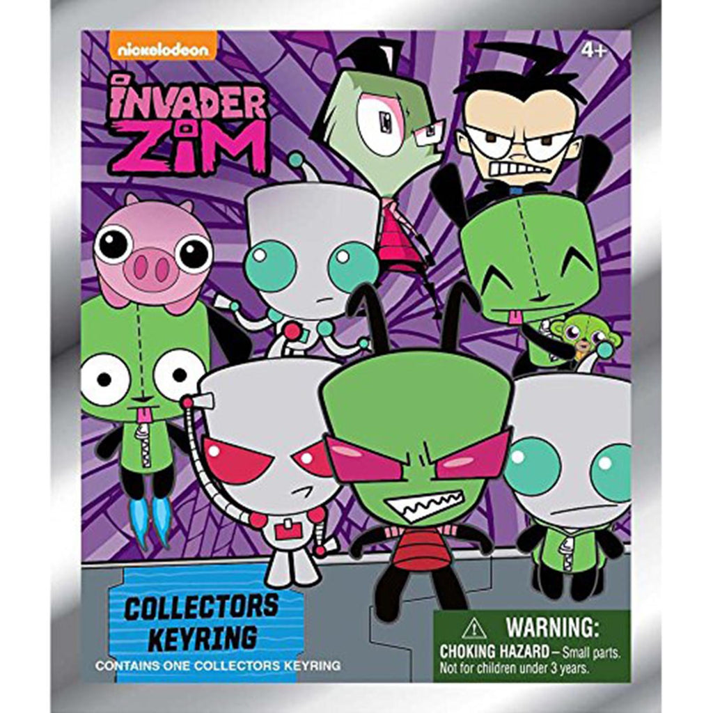 Invader Zim Blind Bag Mini Figure Keychain