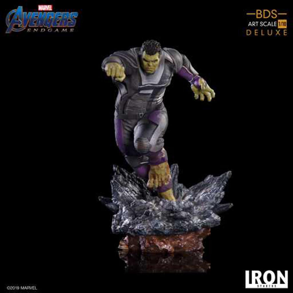Iron Studios Marvel Avengers End Game Hulk Deluxe BDS Art Statue