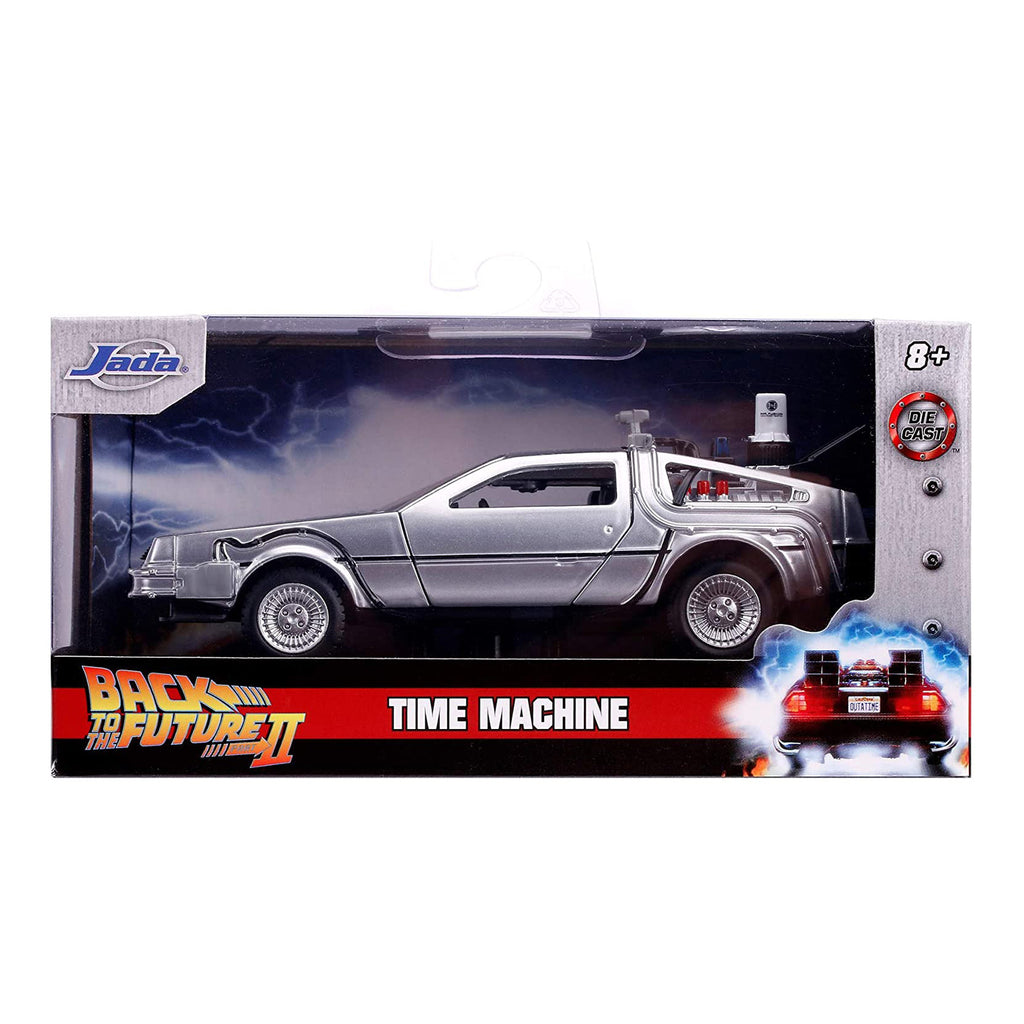Jada Toys Back To The Future II Time Machine 1:32 Diecast Car