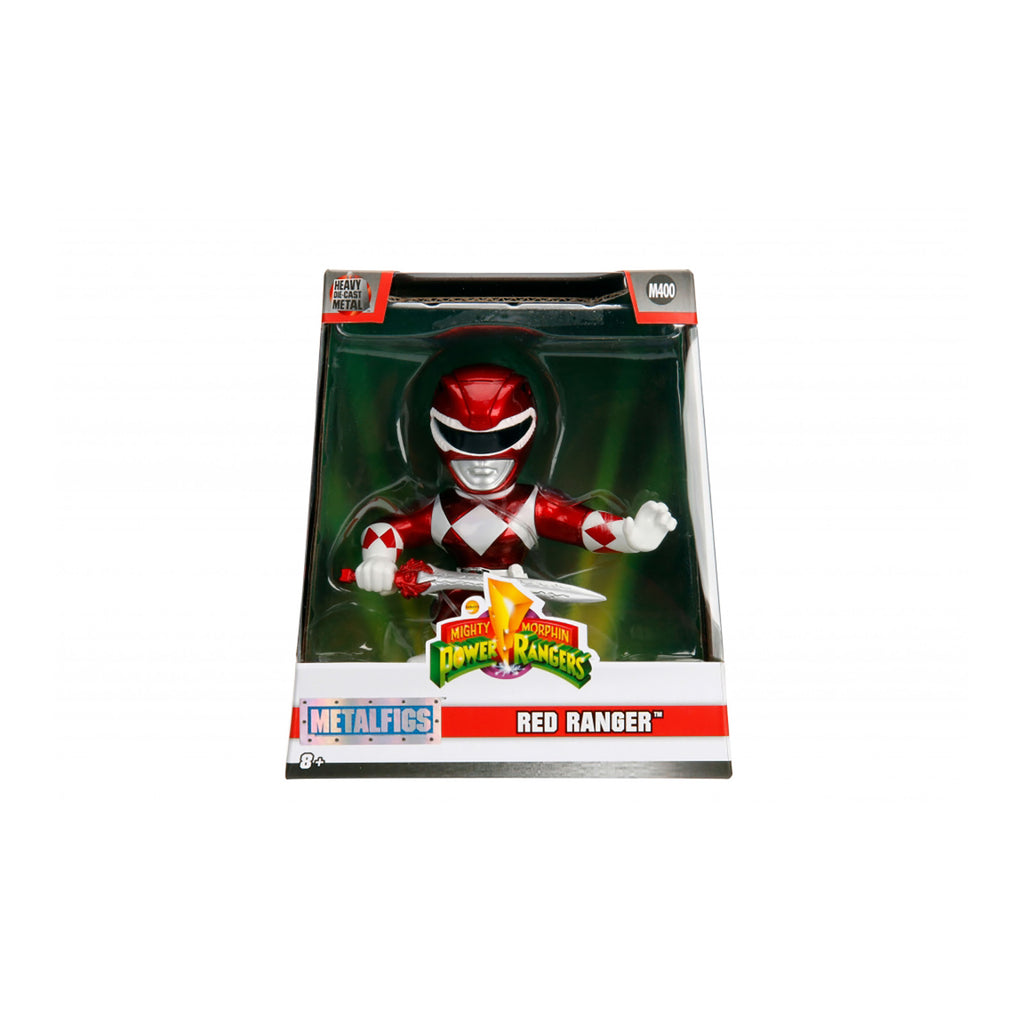 Jada Metalfigs Power Rangers Red Ranger 4 Inch Diecast Figure