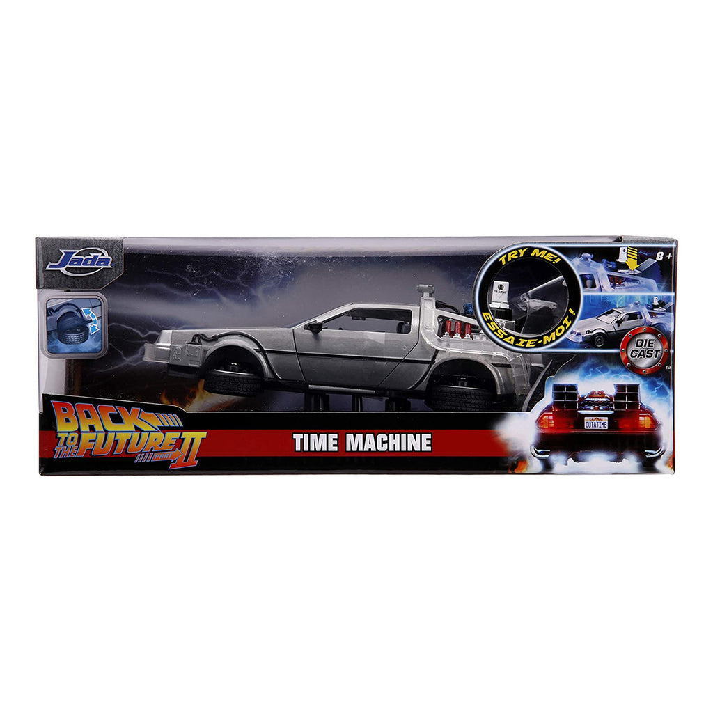 Jada Toys Back To The Future II Time Machine 1:24 Diecast Car