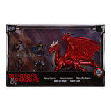 Jada Toys Dungeons And Dragons Red Dragon Diecast Figure Set - Radar Toys