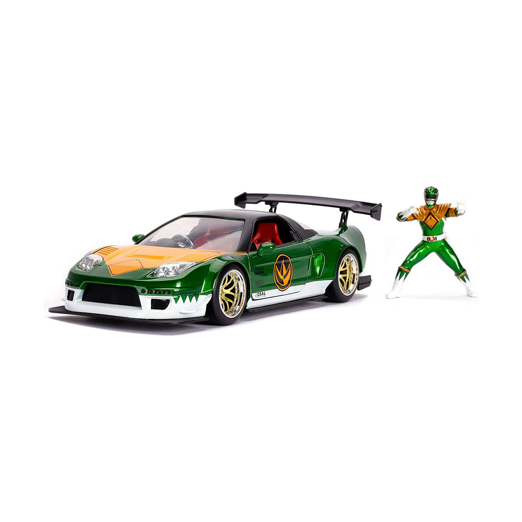 Jada Toys Green Ranger & 2002 Honda NSX Type-R Japan