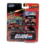 Jada Toys Nano Hollywood Rides GI Joe NV18 Set Of 3 Diecast Figures - Radar Toys