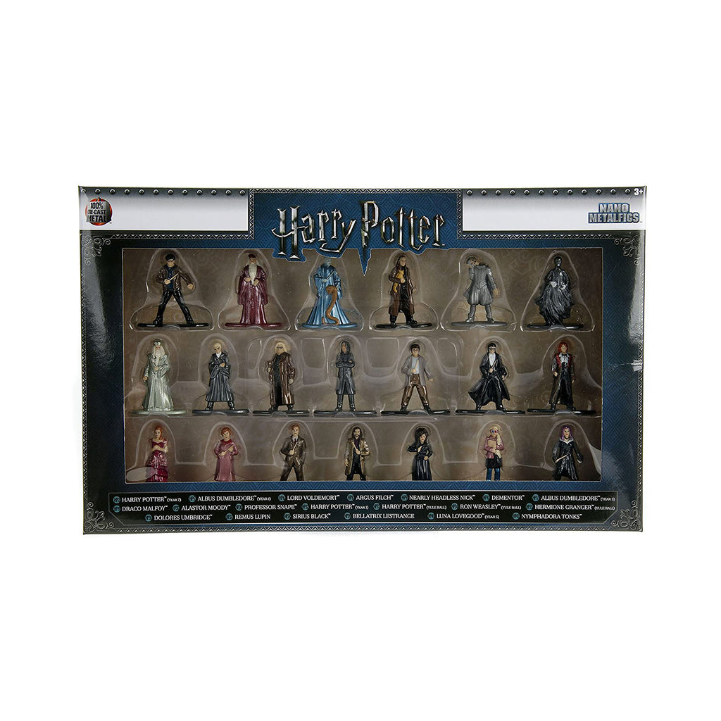 Jada Toys Nano Metalfigs Harry Potter Wave 2 Set Of 20 Diecast Mini Figures