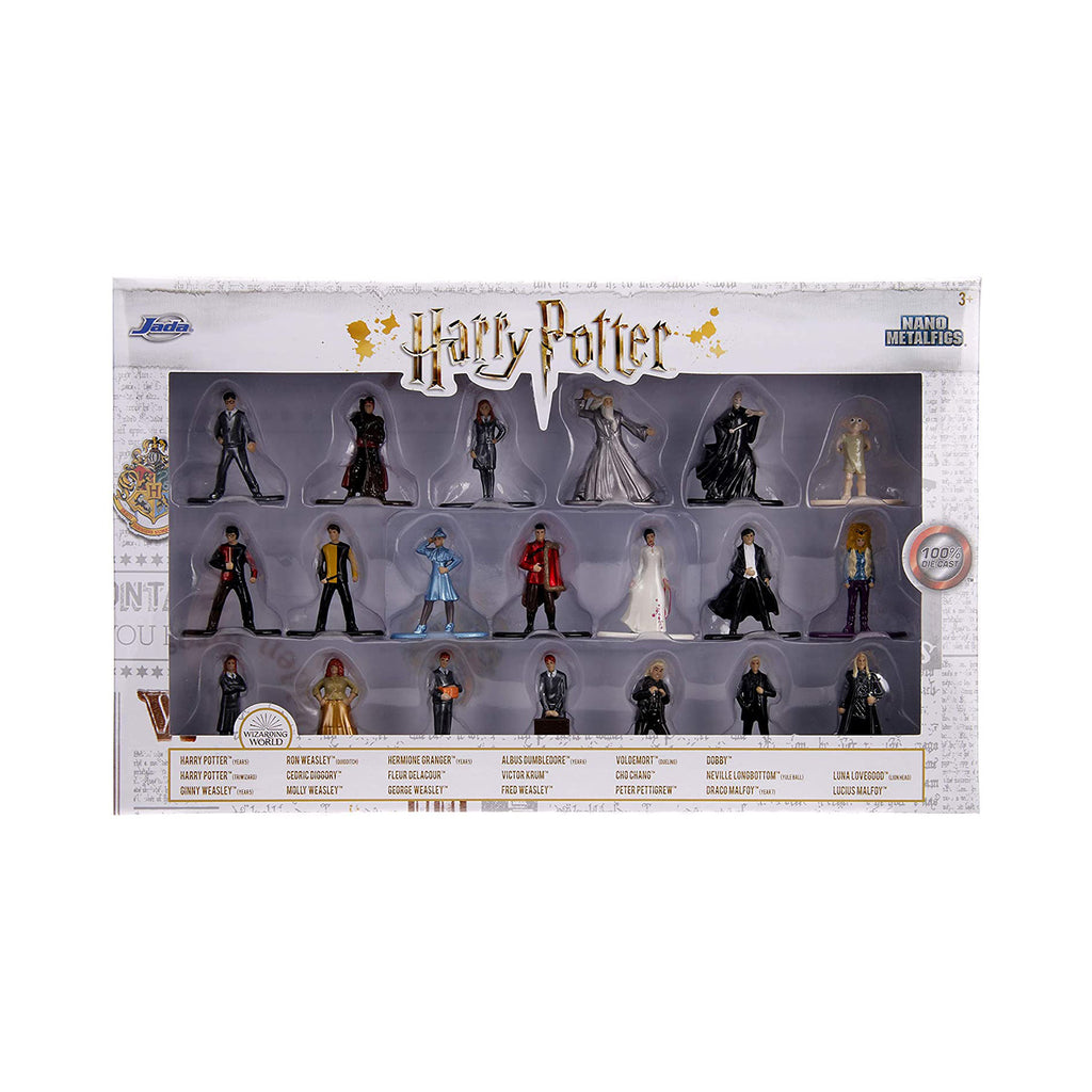 Jada Toys Nano Metalfigs Harry Potter Wave 4 Set Of 20 Diecast Mini Figures