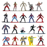 Jada Toys Nano Metalfigs Marvel Set Of 20 Diecast Mini Figures - Radar Toys